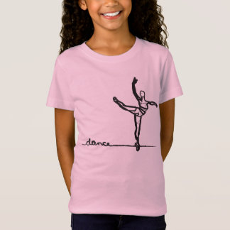 Balettdansutslagsplats (ungar) tee shirt