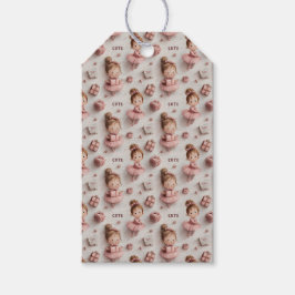 Balettfest i Rodnad och Balettrosa Presentetikett