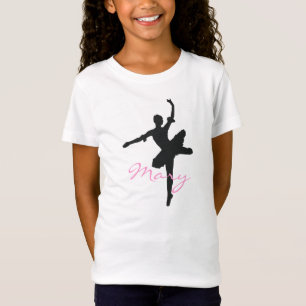 Balettflicka T-tröja T-shirt