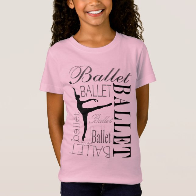 BalettflickaBabydoll T - Arabesque Tee (Framsida)