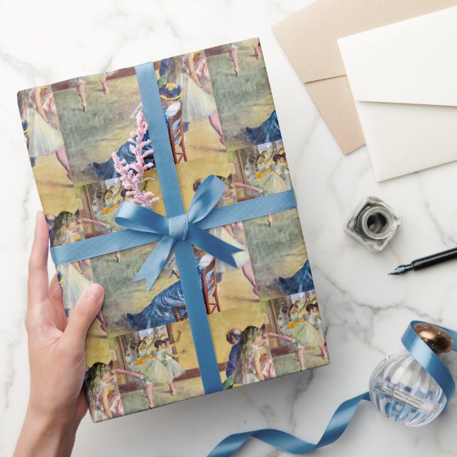 Balettklass, danshallen av Edgar Degas Presentpapper (Gifting)