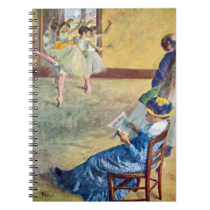Balettklass, danssalongen av Edgar Degas Anteckningsbok