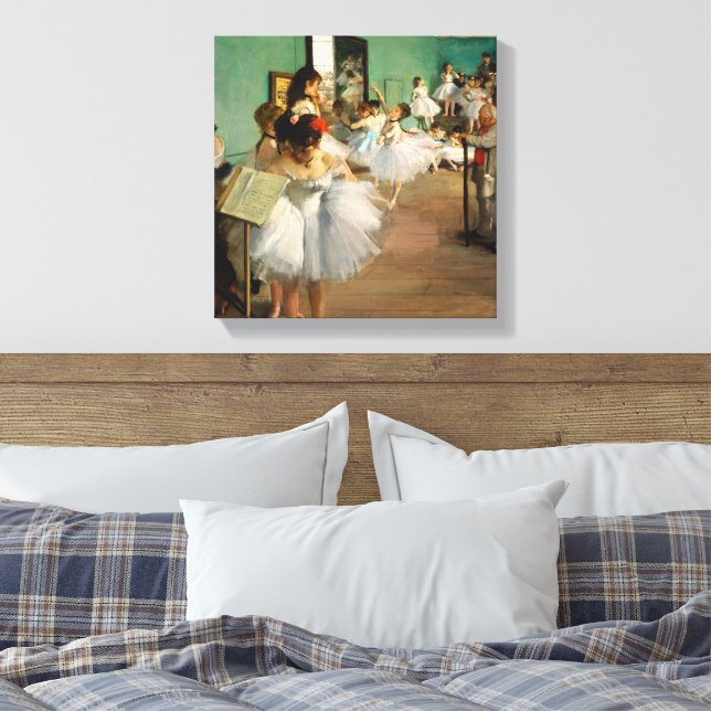Balettklassen av Edgar Degas Canvastryck (Insitu (sovrum))