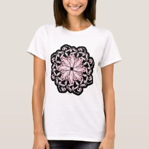 Balettmönster (rosor) t-shirt