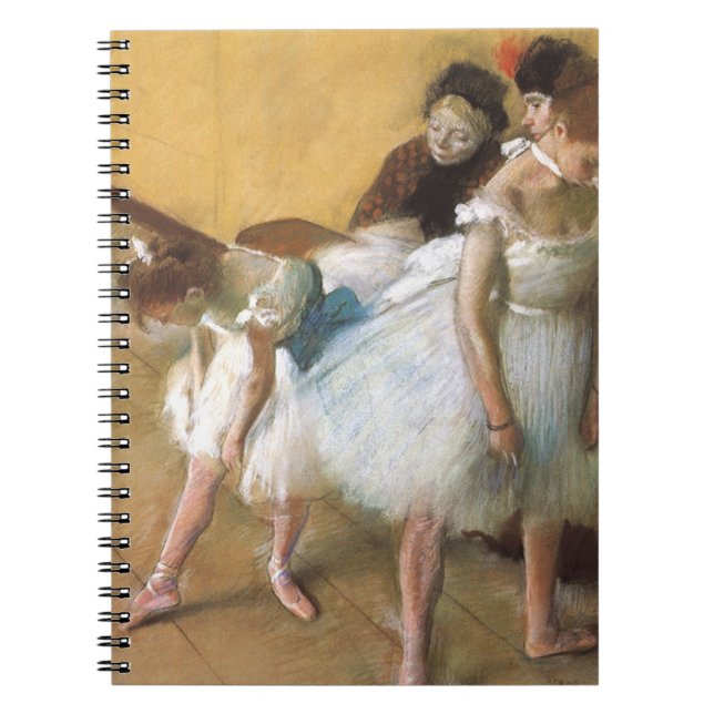 Balettprov av Edgar Degas, Vintage Ballet Anteckningsbok (Framsidan)
