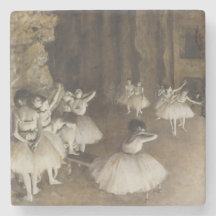 Balettrepetitionen arrangerar på vid Edgar Degas