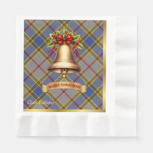 Balfour Personlig Tartan Jul Pappersservett