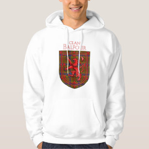 Balfour Tartan Scottish Play Lejon Rampant Hoodie