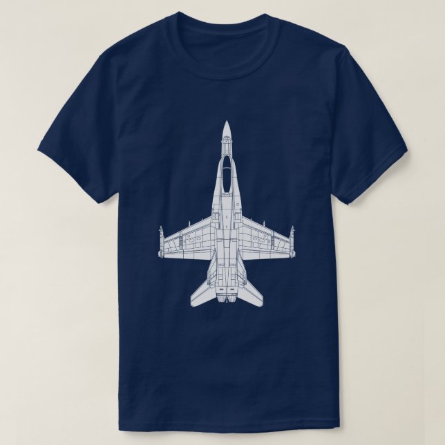Bålgeting F-18 Tee (Design framsida)