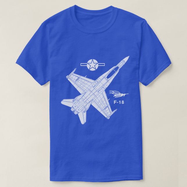 Bålgeting F-18 Tröja (Design framsida)