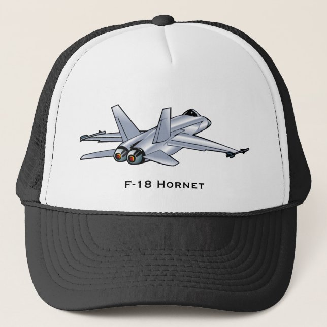 Bålgeting F-18 Truckerkeps (Framsida)