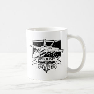 Bålgeting för toppen F18 Kaffemugg