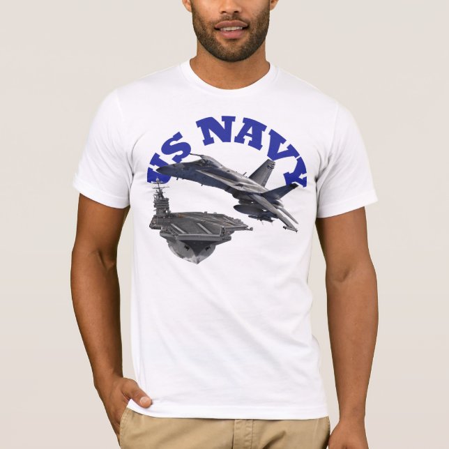 Bålgeting och USSEN Truman för F 18 Tee Shirt (Framsida)