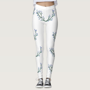 Bälgfoder för botaniska Anpassningsbar Leggings