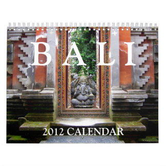 Bali 2012 kalender