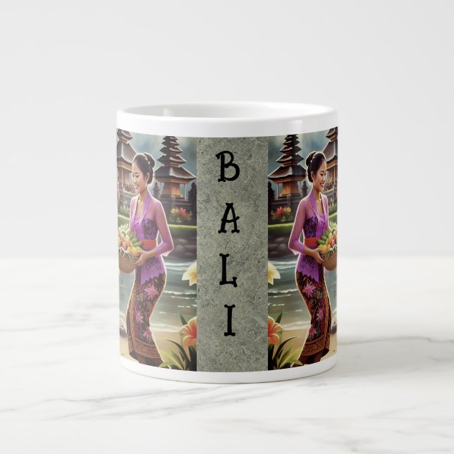 Bali, Barong Island Vibes Jumbo Mugg (Framsidan)
