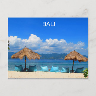 Bali Beach Indonesia Vykort