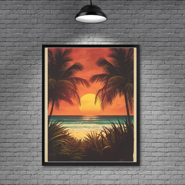 Bali Bliss – Vintage öparadis resor Poster (Skapare uppladdad)