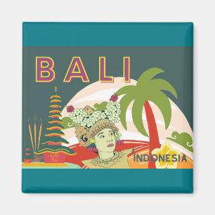 Bali Dancer Helgdag Gifts Magnet