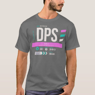 Bali DPS-flygplatskod Märkre 1 T Shirt