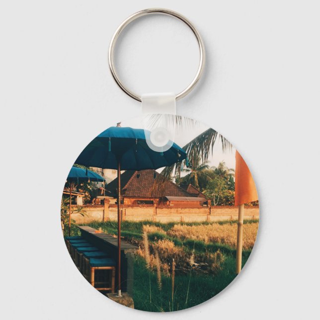 Bali Fält Nyckelring (Framsida)