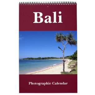 Bali fotografering kalender