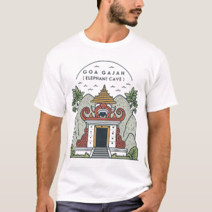 Bali Goa Gajah (Elefantgrottan) T Shirt