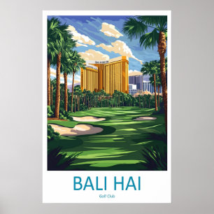 Bali Hai Golf Club Resa Print Bali Hai Vägg Las Poster