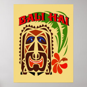 Bali Hai Tiki Klubb Poster