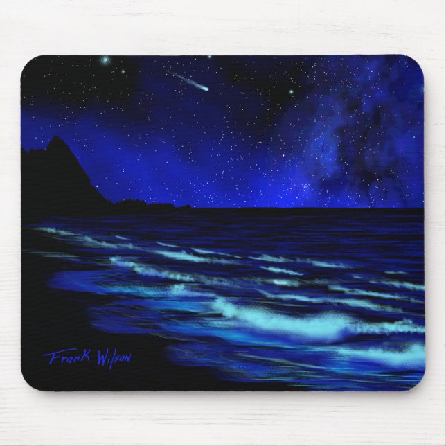 Bali Hai tunnelstrand Kauai Mousepad Musmatta (Framsidan)