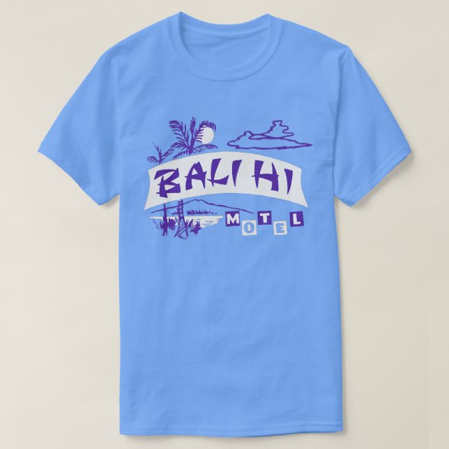 Bali Hi Motel T Shirt (Design framsida)