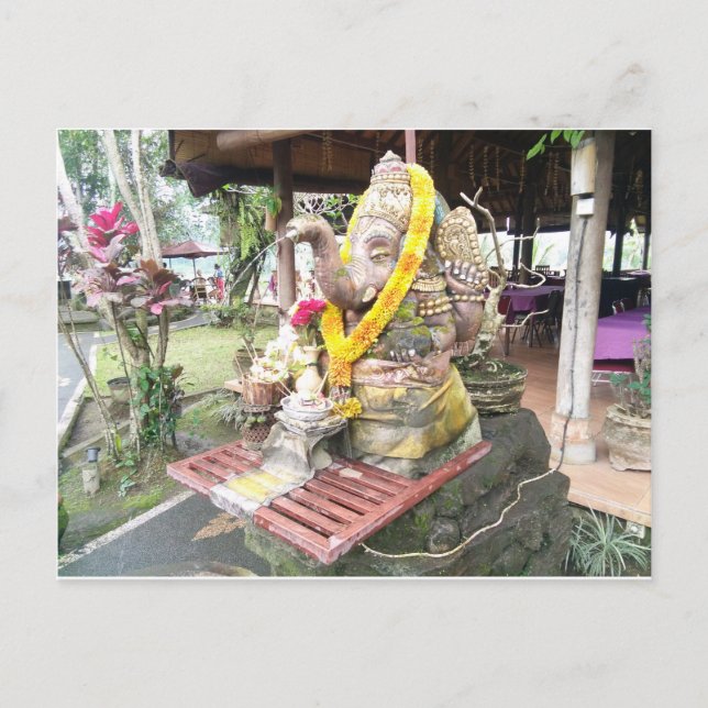 Bali hinduiska gudar vykort (Framsida)