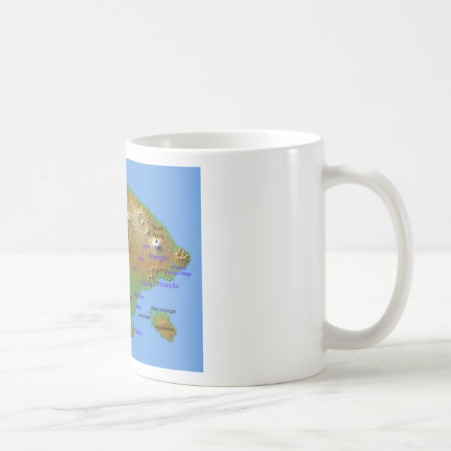 Bali Holliday karta Kaffemugg (Höger)