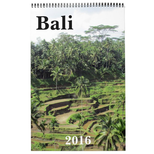bali indo 2016 kalender (Omslag)