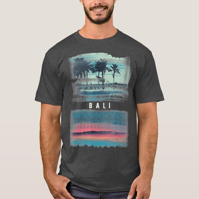 Bali Indonesia Beach Manar Women Youth T Shirt (Framsida)