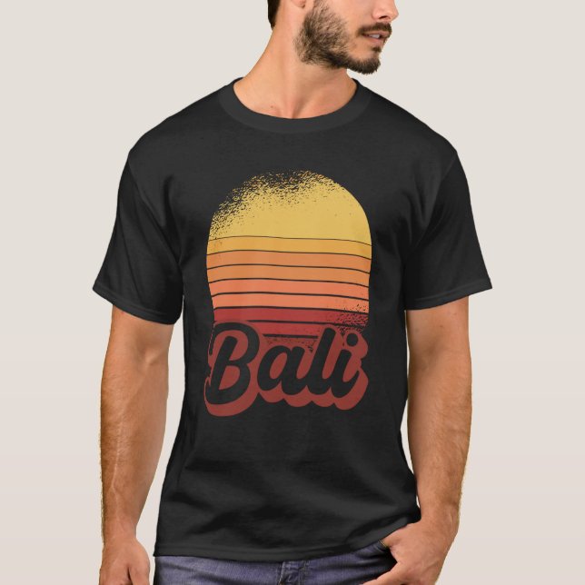 Bali Indonesia Holiday Asia  1 T Shirt (Framsida)