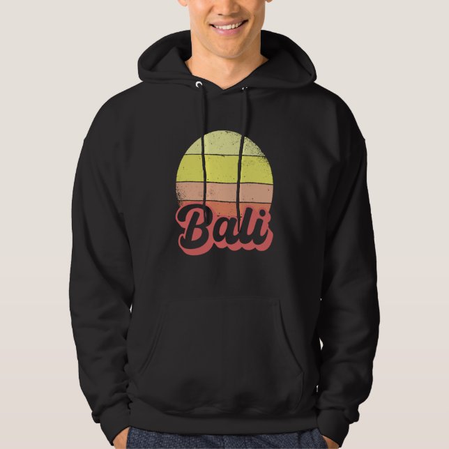 Bali Indonesia holiday travel Hoodie (Framsida)