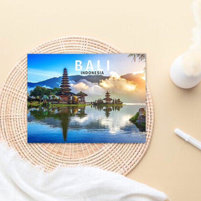 Bali Indonesia Resevykort Vykort (Skapare uppladdad)