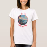 Bali Indonesia Retro Distress Circle T Shirt<br><div class="desc">Bali-retrovektorns rörelsemodeller. Bali är en ö i Sydostasien som är känd för sina stränder,  tempel och kultur. Det är också hem för marint liv,  safari parker och konst.</div>