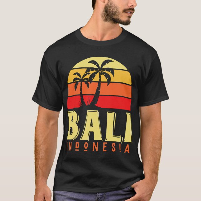 Bali Indonesia T-Shirt (Framsida)