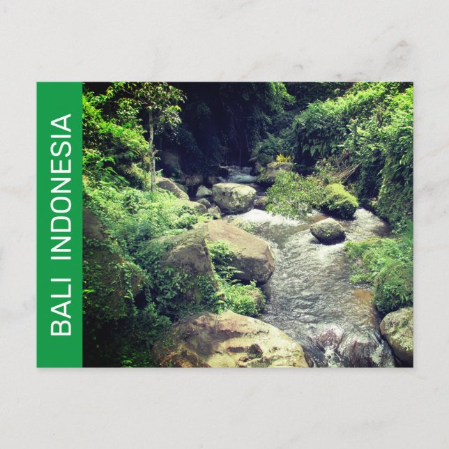 Bali Indonesia-vykort Vykort (Framsida)