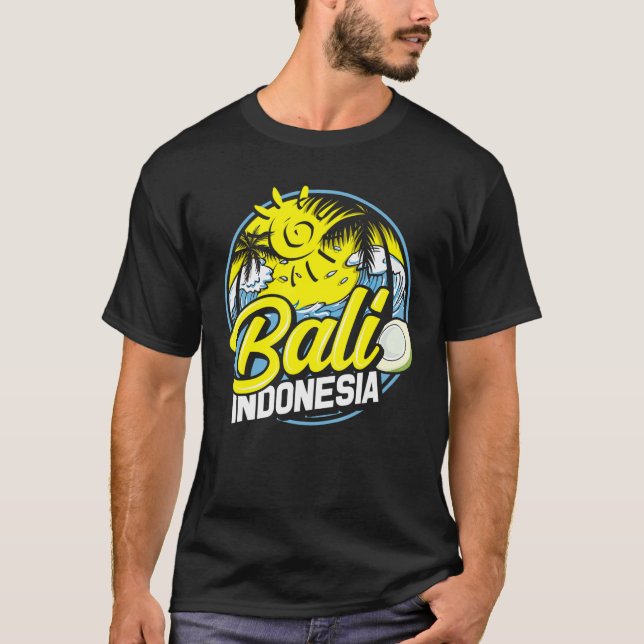 Bali Indonesia Women Manar Balinese Travel Kids De T Shirt (Framsida)