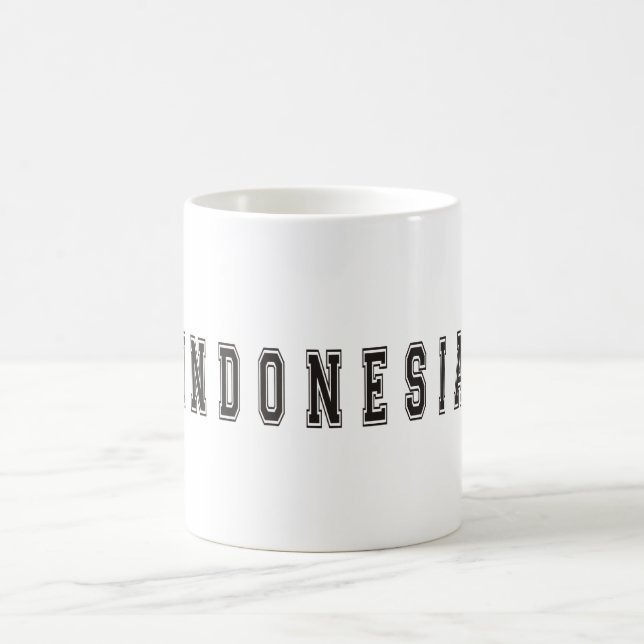 Bali Indonesien Kaffemugg (Center)