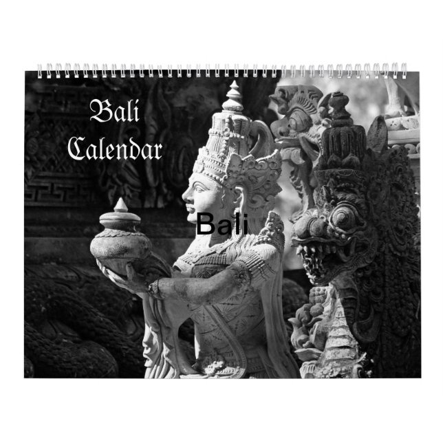 Bali, Indonesien Kalender (Omslag)