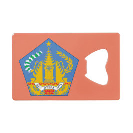 Bali, Indonesien (Lesser Sunda Islands) Kreditkort Flasköppnare