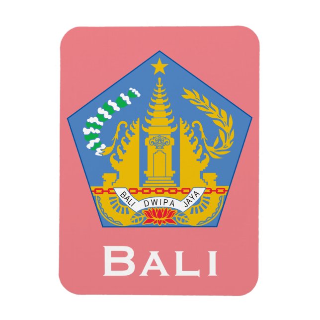 Bali, Indonesien (Lesser Sunda Islands) Magnet (Vertikal)