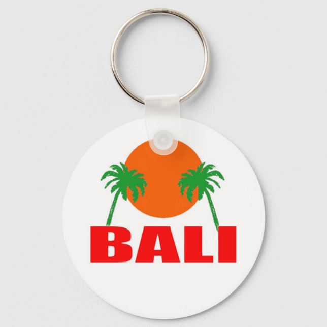 Bali, Indonesien Nyckelring (Framsida)