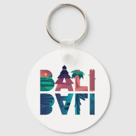 Bali Indonesien Resa Nyckelring