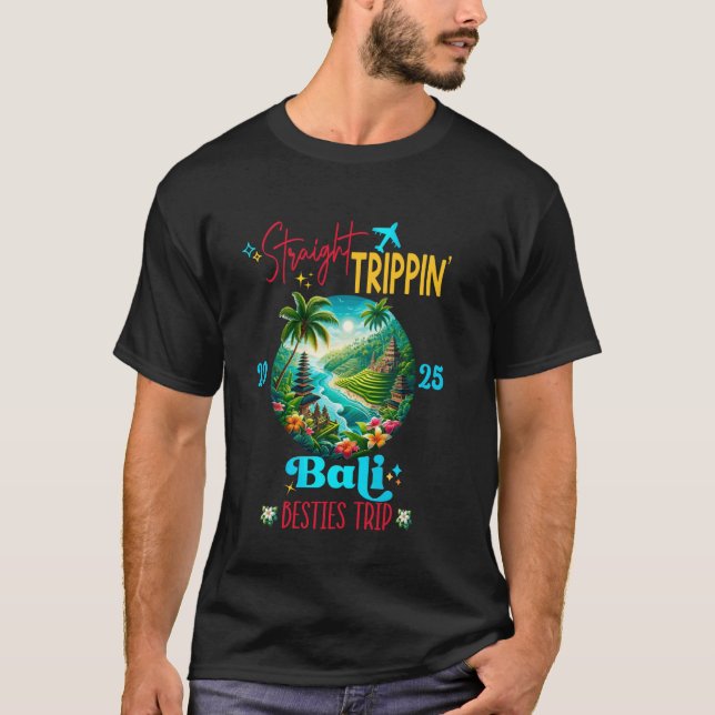 Bali Indonesien Semester 2025 T Shirt (Framsida)