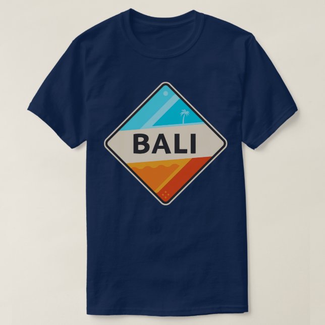 Bali Indonesien T Shirt (Design framsida)